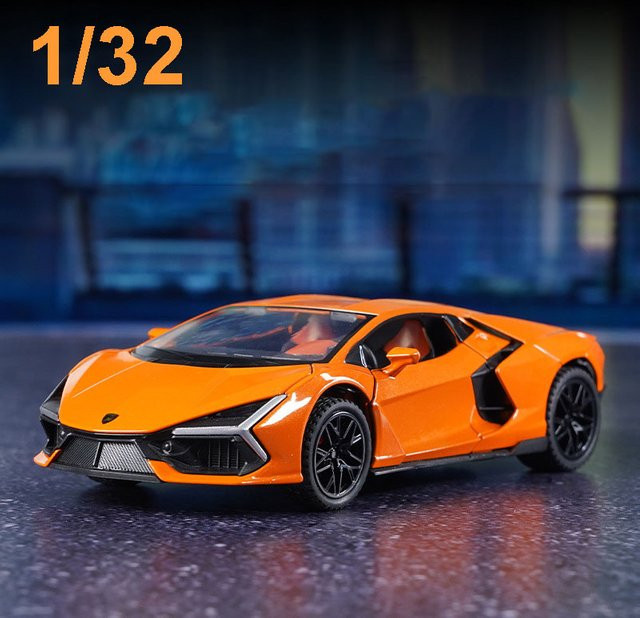 MAKEDA Aventador Autos Modell, 1:32, Metall, Rückzugsfunktion, Fahrzeuge - Bild 1
