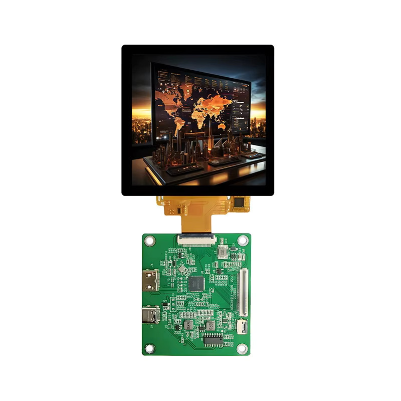 Raspberry Pi 4 Zoll MIPI DSI TFT LCD Touchscreen mit HDMI-Treiberplatine in Schwarz - Bild 3