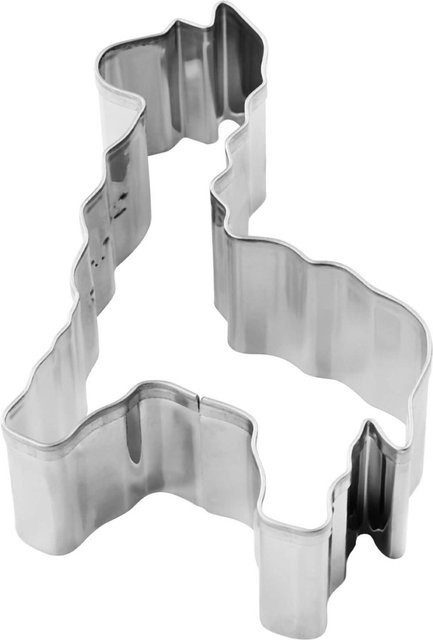 Zenker Cookie Cutter Lama Happy Baking aus Edelstahl, Silber, Breite: 5,5 cm, Höhe: 7,8 cm - Bild 1