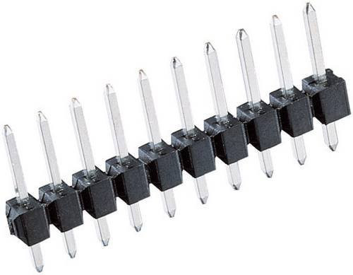 BKL Electronic Stiftleiste Standard in Schwarz mit 1 Reihe und 20 Polzahlen - Bild 1