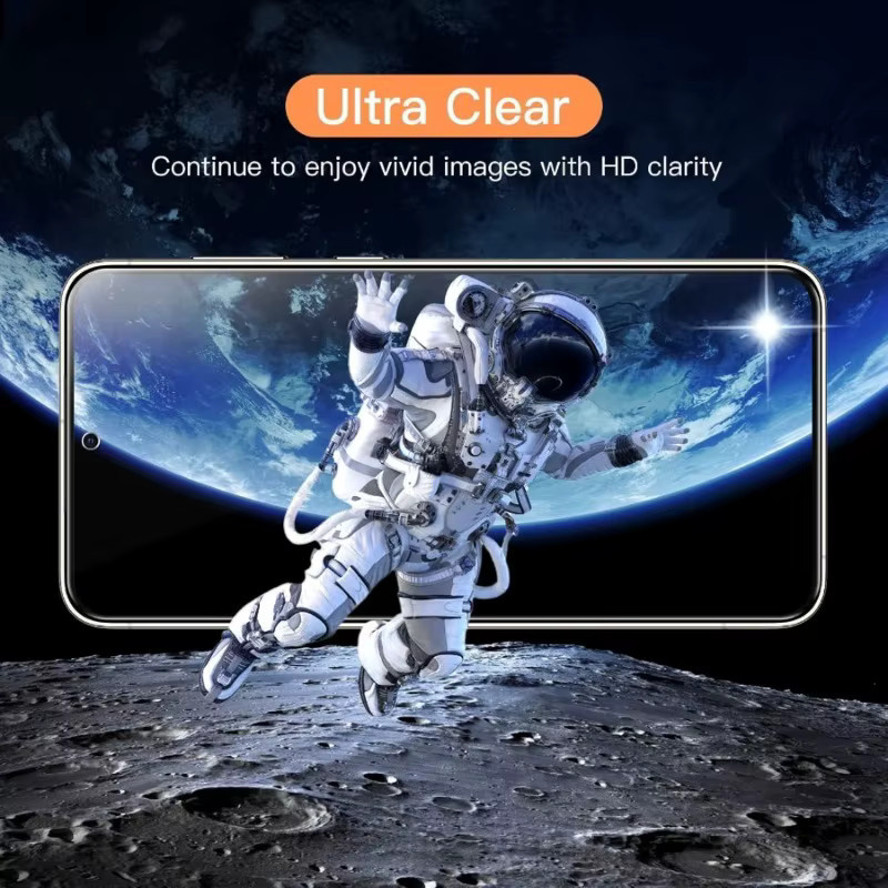 3 Stück Ultra HD Displayschutzfolien aus gehärtetem Glas für Samsung Galaxy S25 und S23 in Transparent - Bild 5