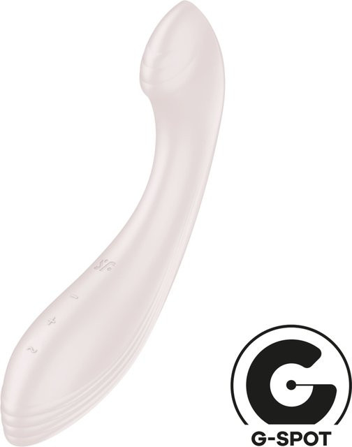 Satisfyer G-Force Vibrator in Beige und Pink, 19 cm - Bild 1