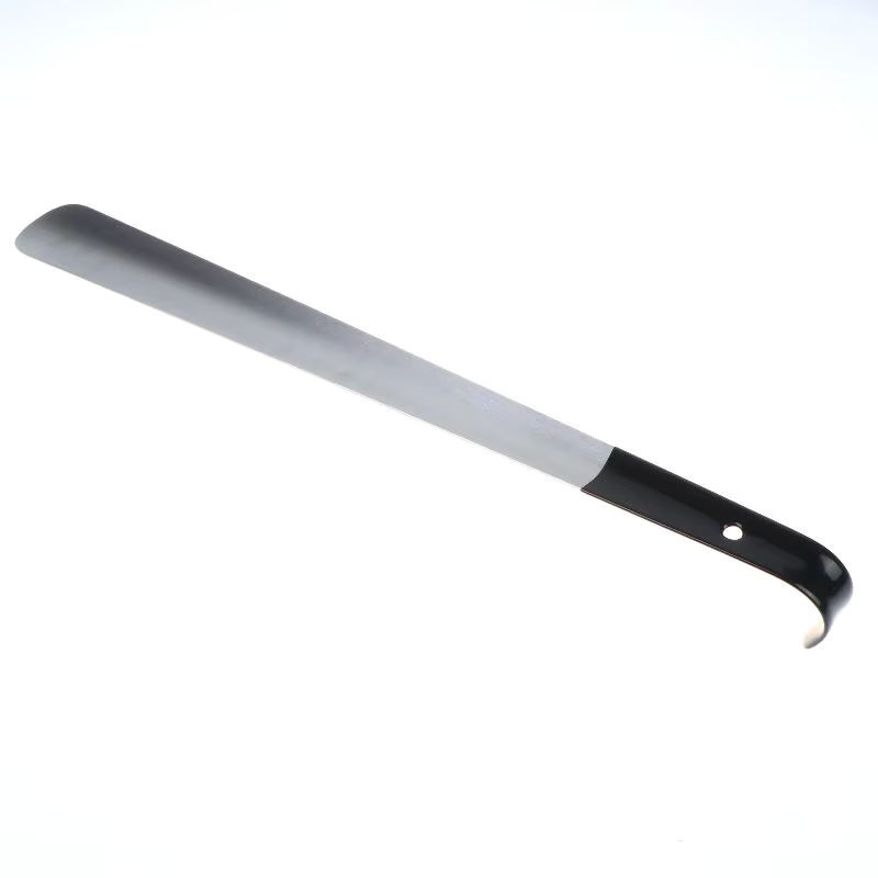 JETTING Schuhanzieher aus Metall mit langem ergonomischem Griff in Schwarz, Länge: 42 cm - Bild 2