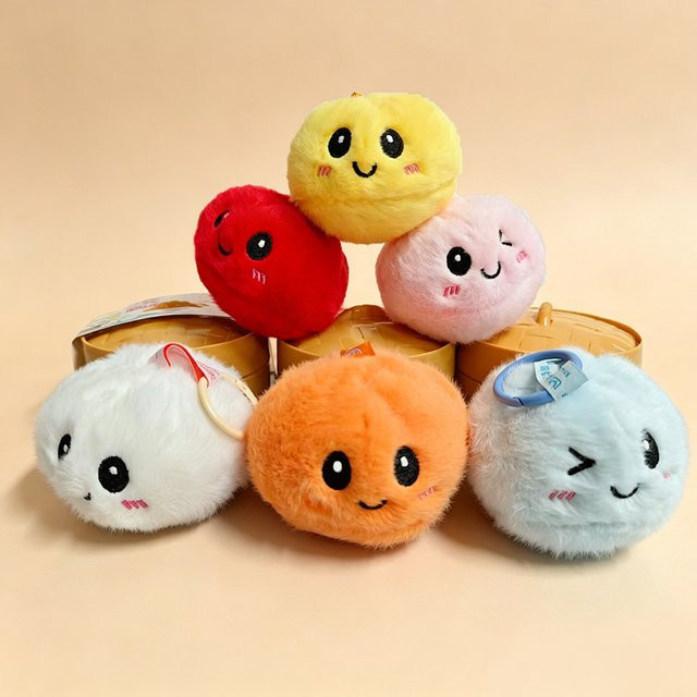 Bandai Baby Dumpling Plüschtier-Taschenanhänger, Plüsch / Textil, Bunt / Mehrfarbig - Bild 1