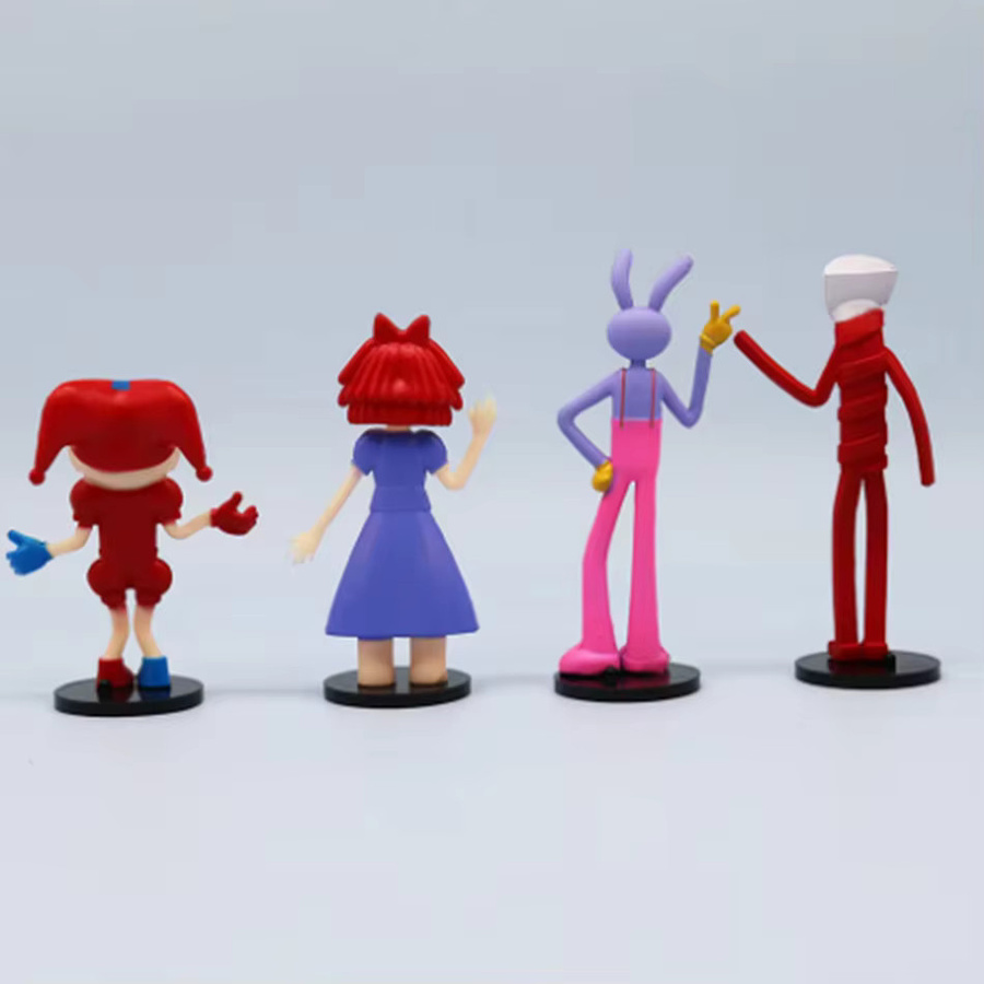 Bandai The Amazing Digital Circus Actionfiguren, 8-teiliges Set, PVC - Bild 2