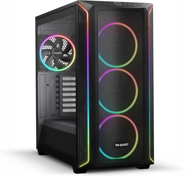 be quiet! Shadow Base 800 FX Midi Tower PC-Gehäuse in Black mit USB-C und E-ATX Unterstützung - Bild 2