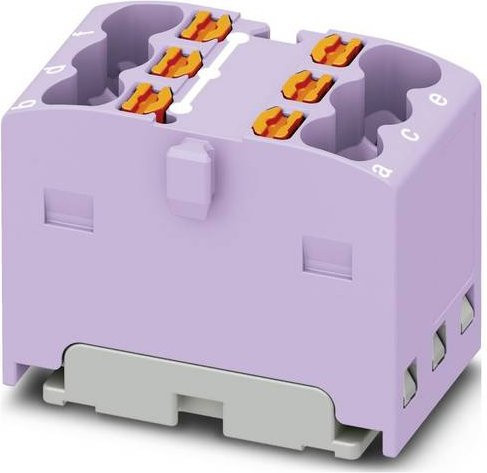 Phoenix Contact Verteilerblock 3002784 Violett, 20 Stück - Bild 1