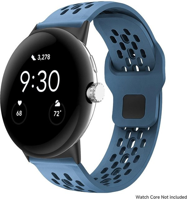 Uhrenarmband Silikon, Google Pixel Watch 3/4/5, 45 mm, Unisex - Bild 1