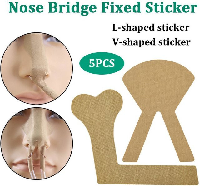 Nasen Fütterung Rohr Klebeband Aufkleber Fixierung, 5 Stück, Unisex - Bild 1