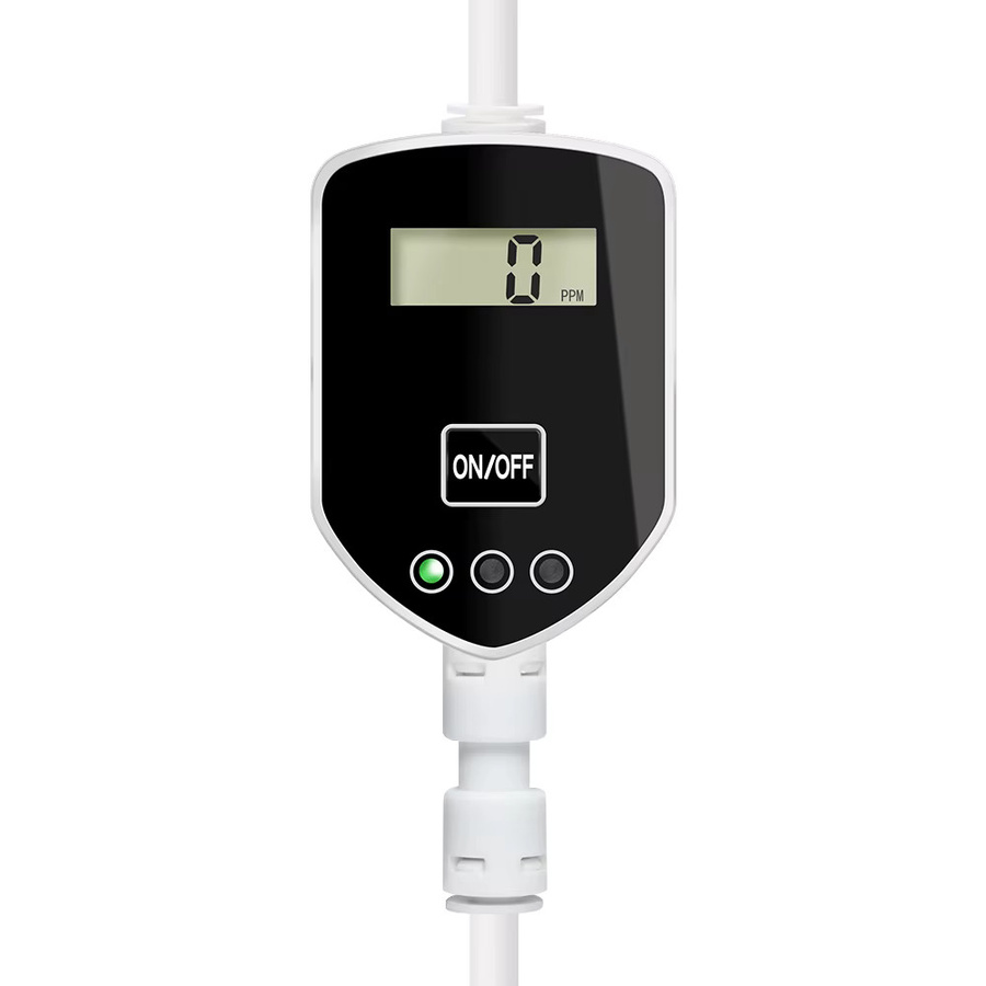 JUANJUAN TDS-Monitor zur Echtzeitmessung der Wasserqualität für den Haushalt, 0-999 PPM, Schwarz - Bild 4