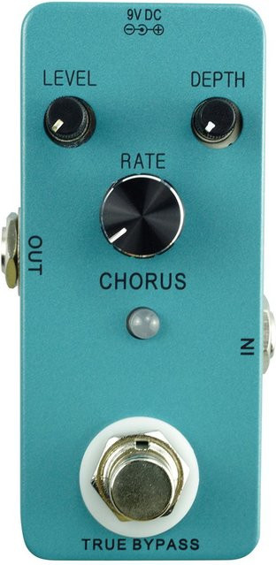 M VAVE Chorus Analoges Klassisches Gitarren-Chorus-Effektpedal mit True Bypass in Blau - Bild 1