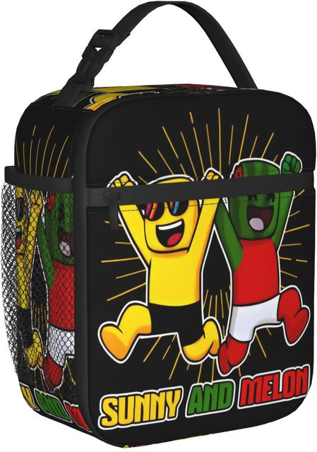 Isolierte Lunchtasche mit Melonen-Design von Fancy Style Studio, Mehrfarbig - Bild 1