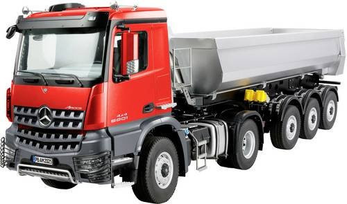 Amewi Mercedes-Benz Arocs Sattelzug mit Kippauflieger, RC Funktionsmodell, 1:14, mit Lichteffekt