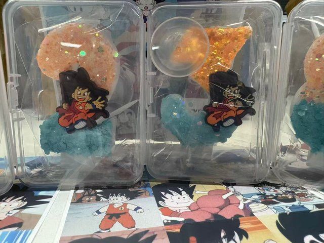 Bandai Dragon Ball Wukong 3D Kerze als Cartoon Charakter Kuchendekoration für deinen Geburtstag - Bild 1