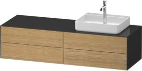 Duravit Waschtischunterschrank White Tulip in White, B/T: 160 x 55 cm, H: 40,8 cm - Bild 1