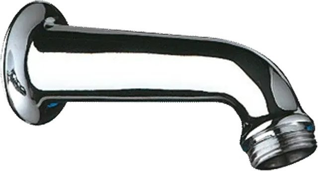 Delabie Brausearm für Wandmontage aus verchromtem Messing, G1/2, Länge: 9,5 cm - Bild 1