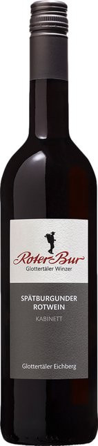 Roter Bur Spätburgunder Rotwein, Pinot Noir, Baden, 2023, lieblich, 12,0 %, 0,75 l - Bild 1