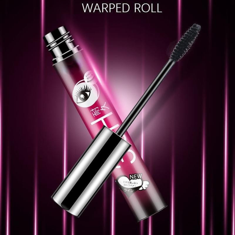 Happy6 3D Fiber Mascara, Schwarz, Unisex - Bild 3