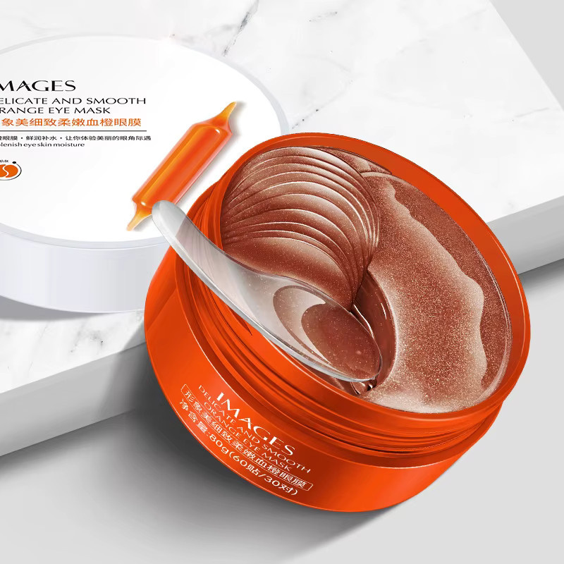 BIOAOUA Augenmaske mit Vitamin C und Kollagen, 60 Stück, Unisex - Bild 2
