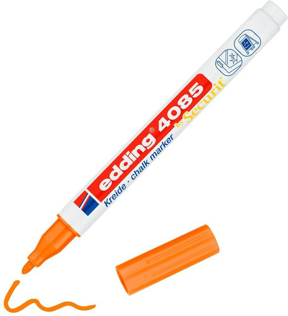 edding 4085 Kreidemarker in Neon-Orange - Bild 1