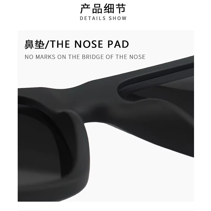 TAGION Sonnenbrille, Square, Vollrand, Kunststoff, Schwarz, Herren - Bild 2