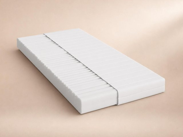 Napsie Basic Memory Komfortschaummatratze aus Visco-Schaum in Weiß, B/T/H: 90 x 200 x 12 cm - Bild 1