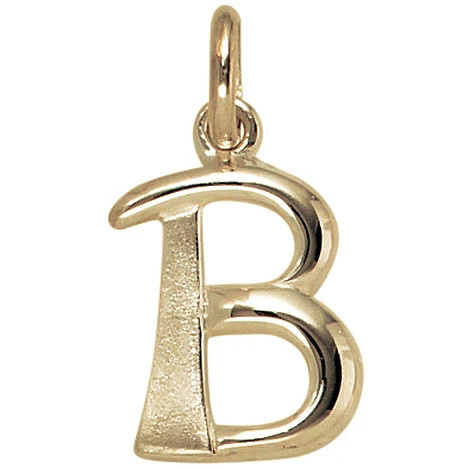 Colfem Anhänger Buchstabe B, 375 Gelbgold, Unisex - Bild 1