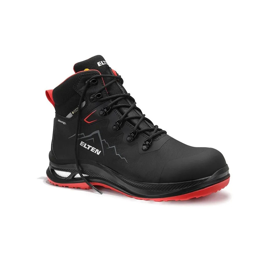 Elten Sicherheitsschnürstiefel NOLAN XXG GTX in Black Red, S3S Mid ESD, Größe 39 - Bild 2