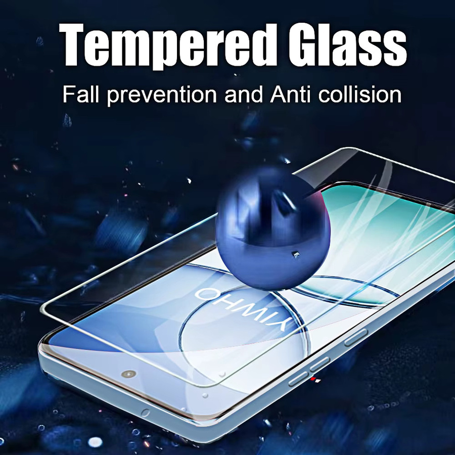 4er-Pack Displayschutzfolien aus gehärtetem Glas für Realme 15T und 14T, transparente Vollabdeckung - Bild 3