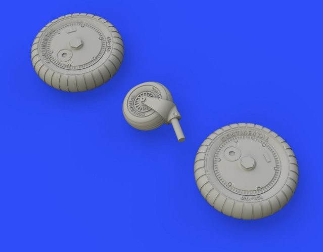 Tamiya Messerschmitt Bf 109 G-6 - Wheels, Zubehör, Kunststoff, Grau - Bild 1