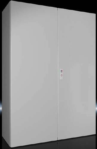 Rittal AX 1115.000 Schaltschrank aus Stahlblech in Lichtgrau, B/H/T: 100 x 140 x 40 cm - Bild 1