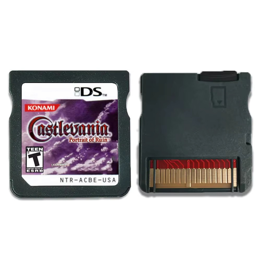 Castlevania: Order Of Ecclesia, Portrait Of Ruin und Dawn Of Sorrow Videospiel für Nintendo DS und 3DS als R4 Modul von Bandai - Bild 2