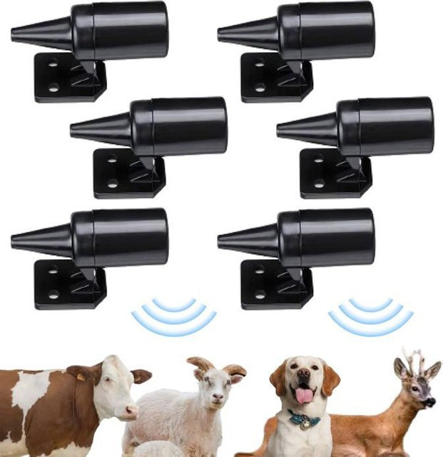 STEL ORA Ultraschall-Wildabweiser Set für das Auto, 6 Stück, Schwarz - Bild 1