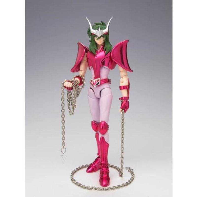 Bandai Saint Seiya Myth Cloth Ex Andromeda Shun Revival Figur in Rosa - Bild 2