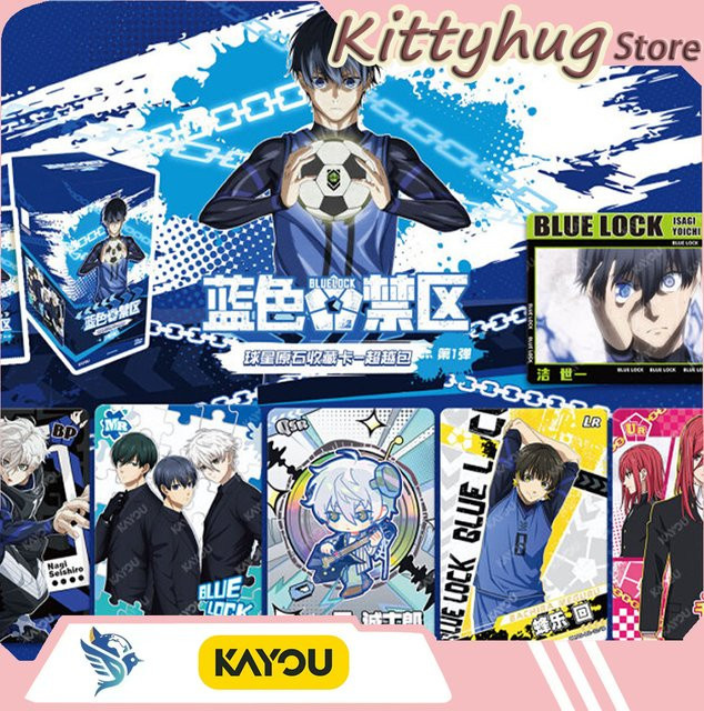 Kayou Blue Lock Fußballstar Rohedelstein-Sammelkarte, Anime-Sammelkarte - Bild 1