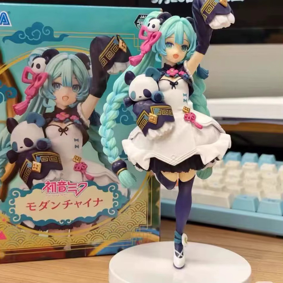 Bandai Hatsune Miku Actionfigur, Neko T-Shirt Version, 18cm - Bild 4