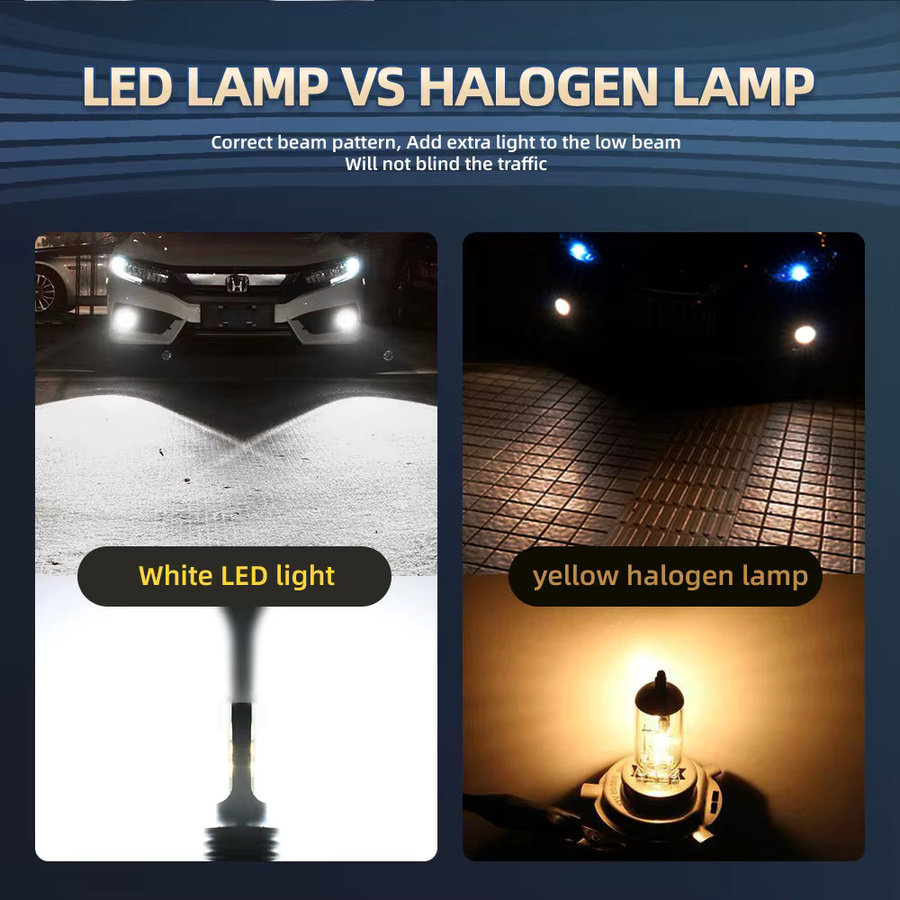 ChicYoo LED Auto Nebelcheinwerfer Frontlampe 6000 K für Porsche 911 997 und Boxster 987 Plug and Play - Bild 4
