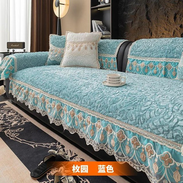 Yiran Furniture Sofakissen Rose Samt und Plüsch mit floralem Design, B/T/H: 70 x 70 x 70 cm - Bild 1