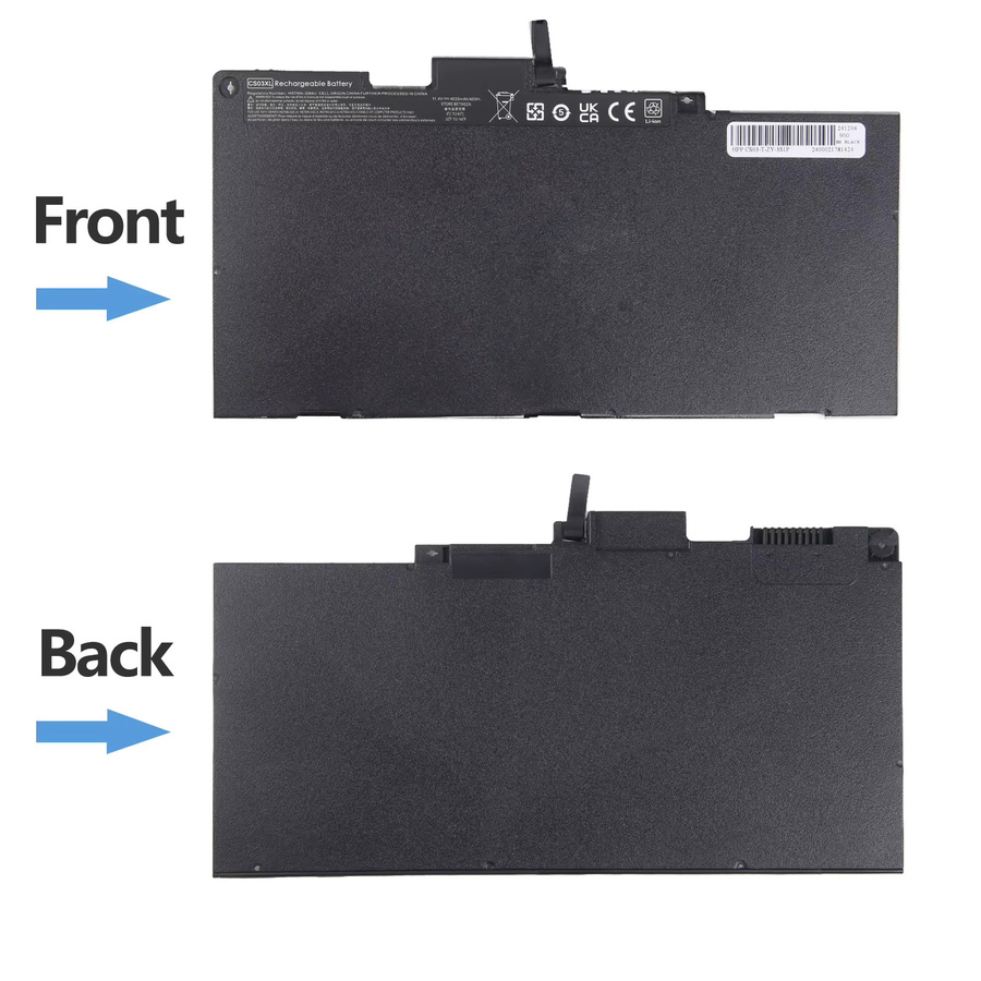 Oyomba CS03XL TA03XL Li-Ion Akku für HP EliteBook 745 755 840 850 G3 G4 848 G3 ZBook 15u G3 G4 in Schwarz - Bild 6