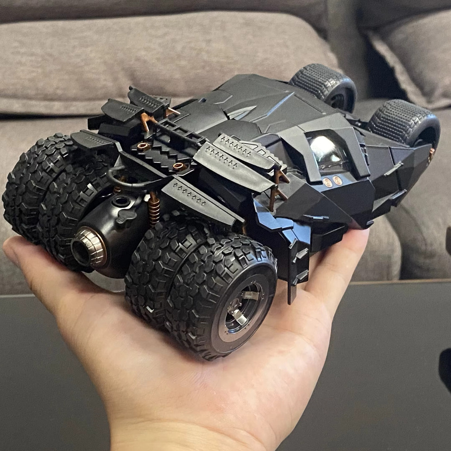 XMD Batman Batmobil Tumbler, Modellauto, 1:24, Metall, Schwarz - Bild 2