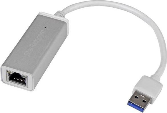 StarTech.com USB 3.0 auf Gigabit Ethernet Netzwerkadapter in Silber (USB31000SA) - Bild 1