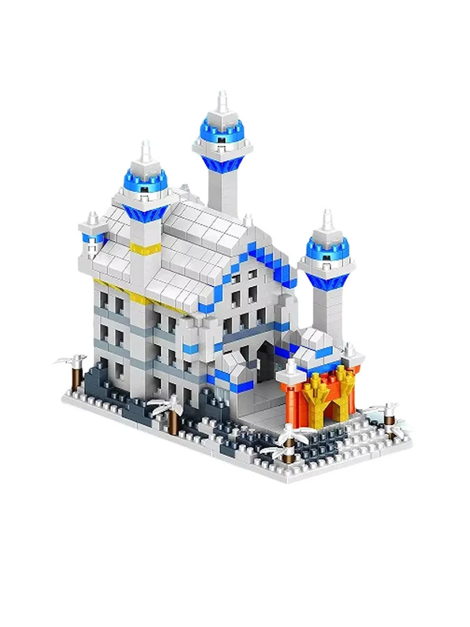 Little Swan Castle MOC, Mikrobausteine, Beijing City, Bunt / Mehrfarbig - Bild 3