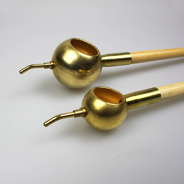 Batik-Kupferwachsstift in Gold für Handzeichnungsmuster und Stoffkunst zum DIY-Basteln - Bild 1