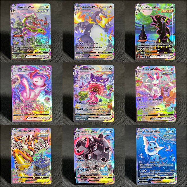 Keeppley Pokemon Englisches VMAX-Set, Sammelkarte, Bunt / Mehrfarbig - Bild 1