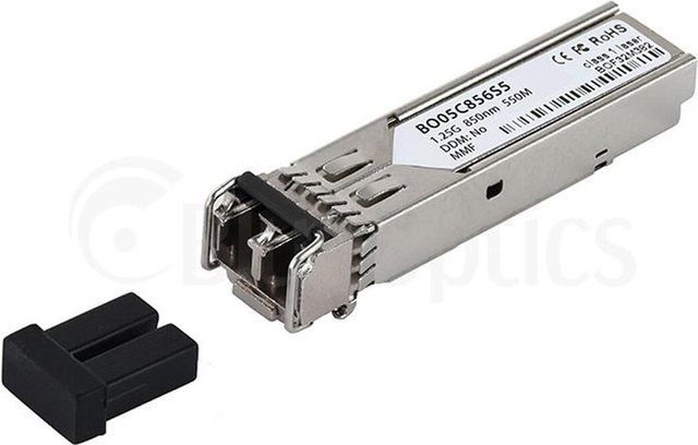 BlueOptics GVT-0300-BO Netzwerk-Transceiver-Modul SFP Faseroptik in Silber kompatibel zu LevelOne GVT-0300 SFP - Bild 2