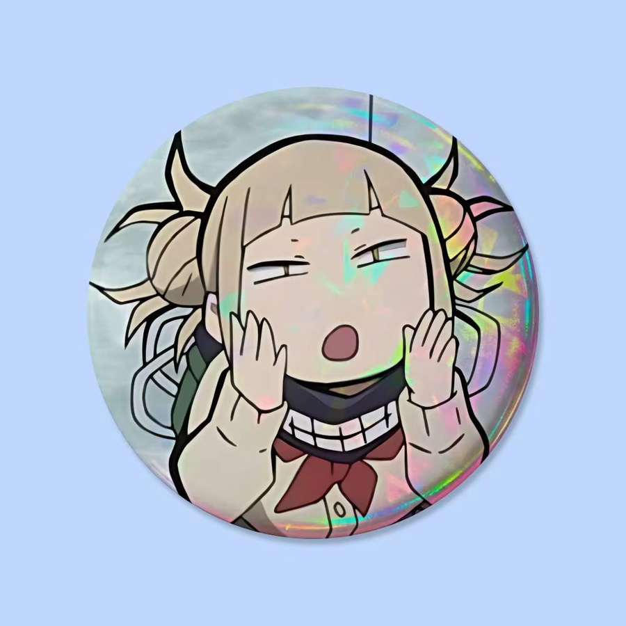 My Hero Academia Runde Anime Anstecknadel Brosche aus Metall in Multicolour - Bild 4