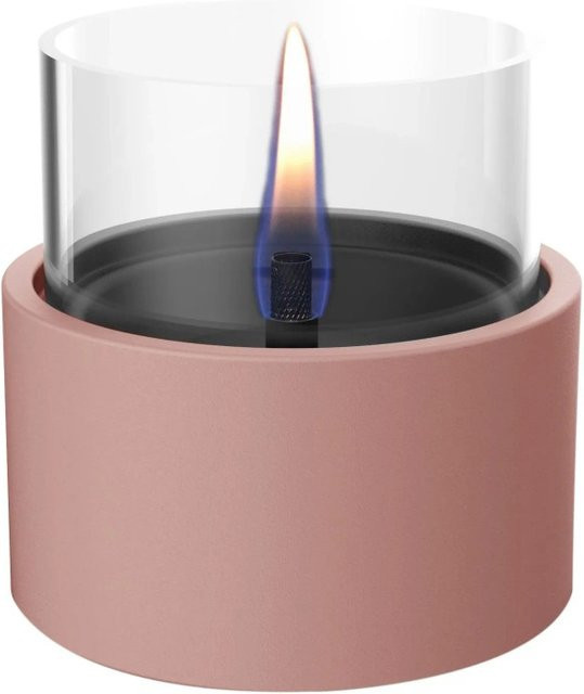 Tenderflame Tischfeuer Breeze 10 in Pfirsichfarben mit 200 ml Tank - Bild 1
