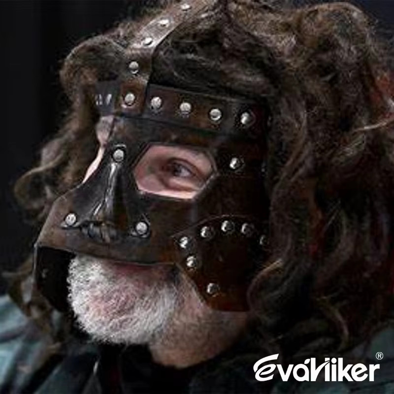 WOLFRIDER Maske, Fantasy, Gummi, Braun - Bild 2