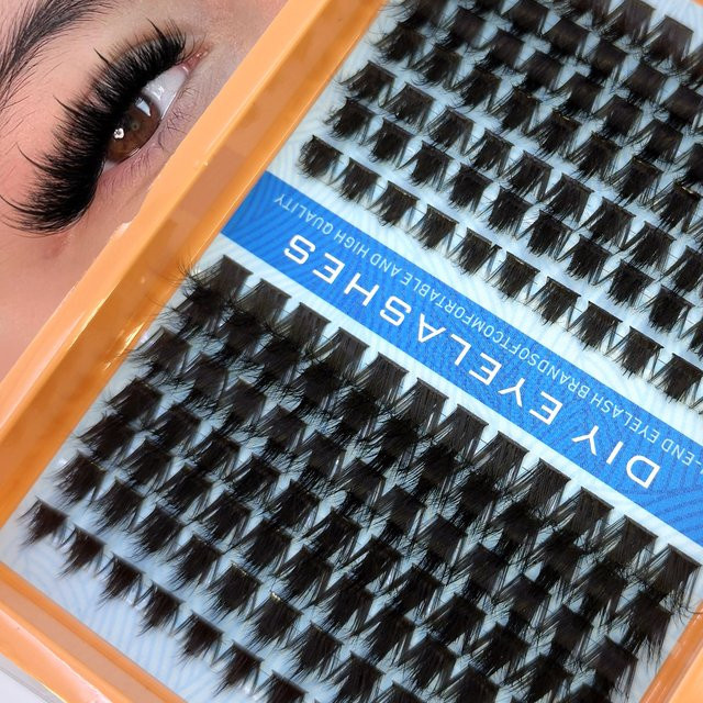 Manga Lash Clusters Wispy Einzelwimpern, CC Curly, Unisex - Bild 1