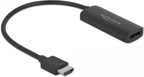 Delock HDMI-A auf DisplayPort und Micro-USB Adapter Schwarz 63206 - Bild 2